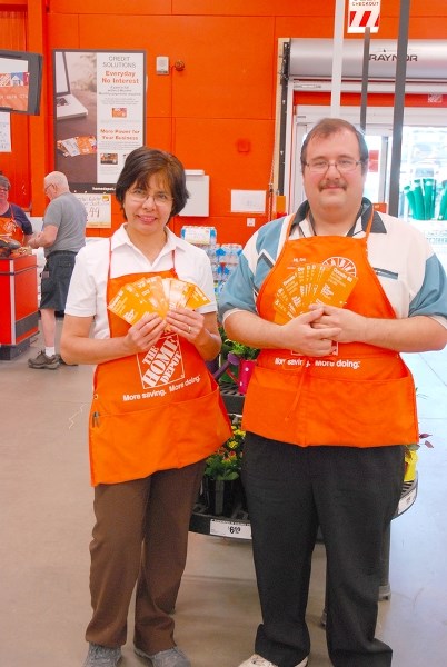 Airdrie Home Depot Home Depot in Airdrie raises more than $4,000 for Boys and Girls Club - AirdrieToday.com