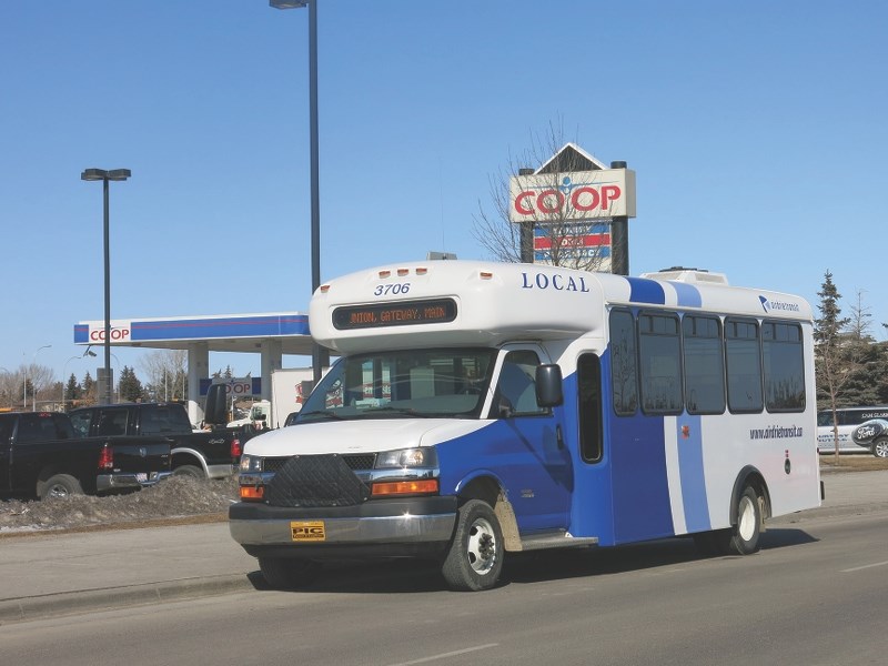 ICE bus service to CrossIron Mills mall and Calgary&#8217;s McKnight-Westwinds LRT station will increase to seven days a week in the fall.