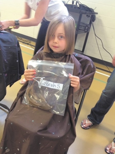 Elementary Students Cut Hair For Cancer Charity Airdrietoday Com
