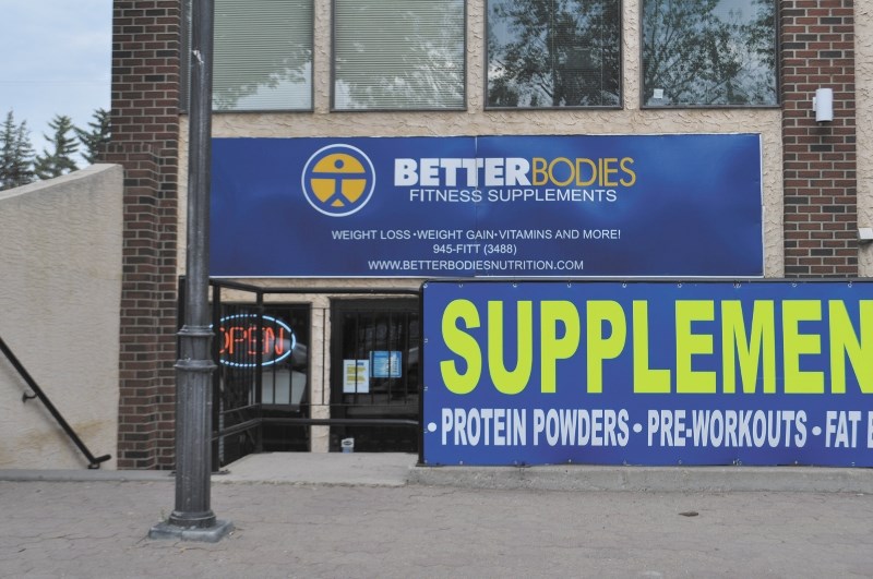 Eight unauthorized health products were seized from Better Bodies Supplements in Airdrie due to their capacity to potentially cause adverse health risks.