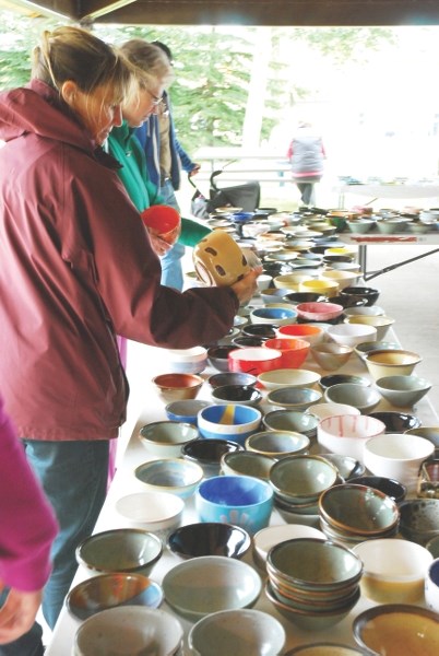 The Airdrie Food Bank&#8217;s Empty Bowls Arts Festival is one event supported through the FCSS program.