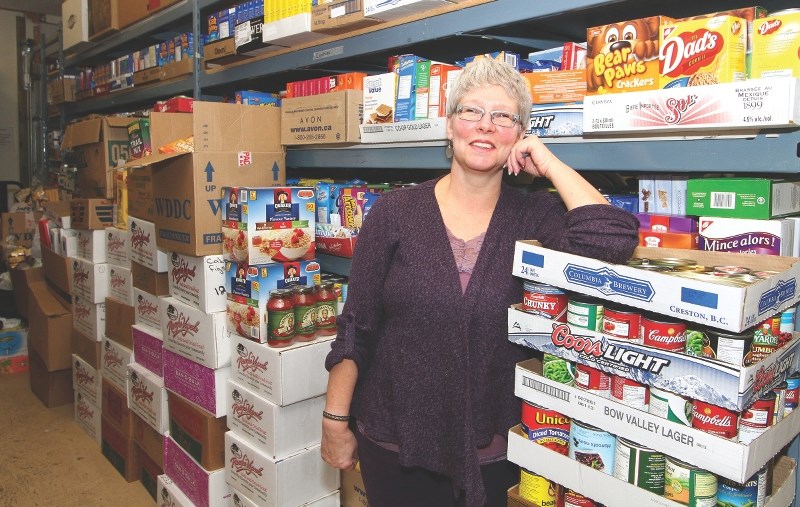 Food bank use across Alberta is up 23 per cent over the same period in 2014. Airdrie Food Bank Executive Director Lori McRitchie said year-to-date hamper usage at the Airdrie 