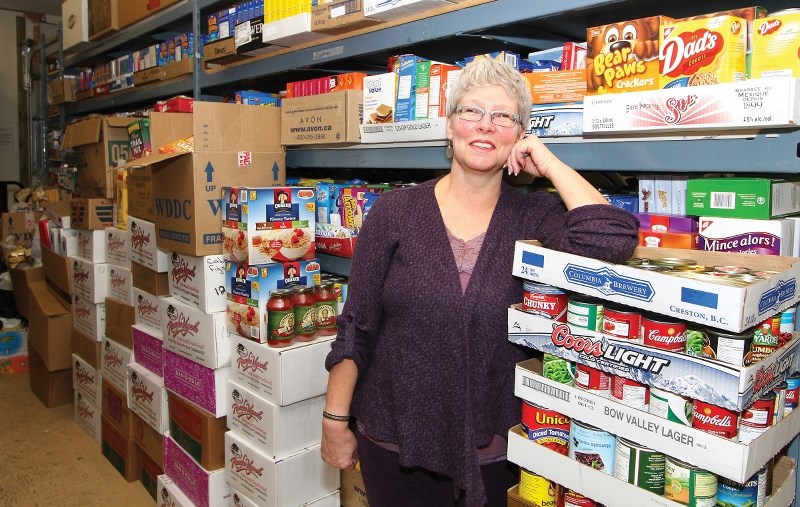 Airdrie Food Bank Executive Director Lori McRitchie is concerned about the impacts of the provincial carbon tax on local non-profits.