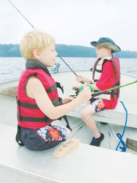 The Lifesaving Society recommends anyone participating in water activities, including boating and fishing, wear a life jacket.