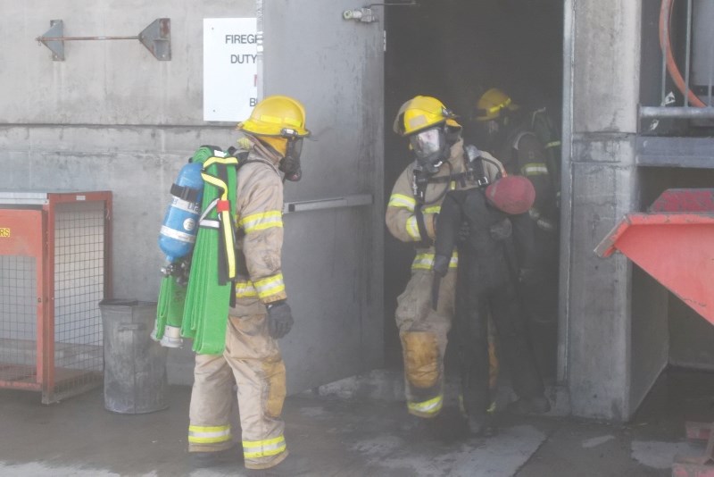 Airdrie firefighters are required to constantly undergo training as a way to maintain their skills and learn new ones.