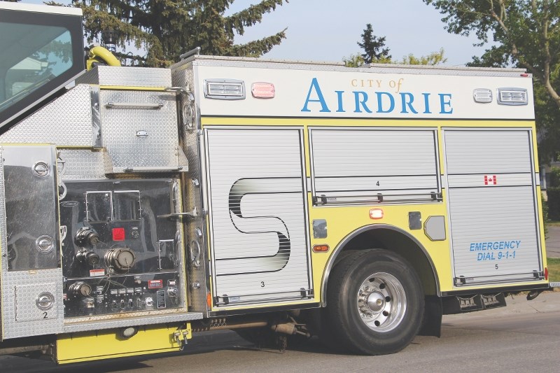 The Airdrie Fire Department is reminding residents to be careful when placing items next to a stove or cooktop after a kitchen fire Aug. 9 in Stonegate.