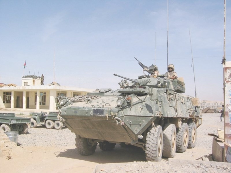On Oct. 9, a ceremony to dedicate the LAV III monument for fallen Canadian soldiers and veterans serving in Afghanistan, NATO and United Nations commands will take place at 1 