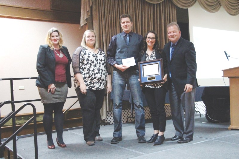Good Earth Coffeehouse was the recipent of the 2016 Ambassador Award handed out May 12, 2016 at the Airdrie Town and Country Centre during the City of Airdrie Volunteer of
