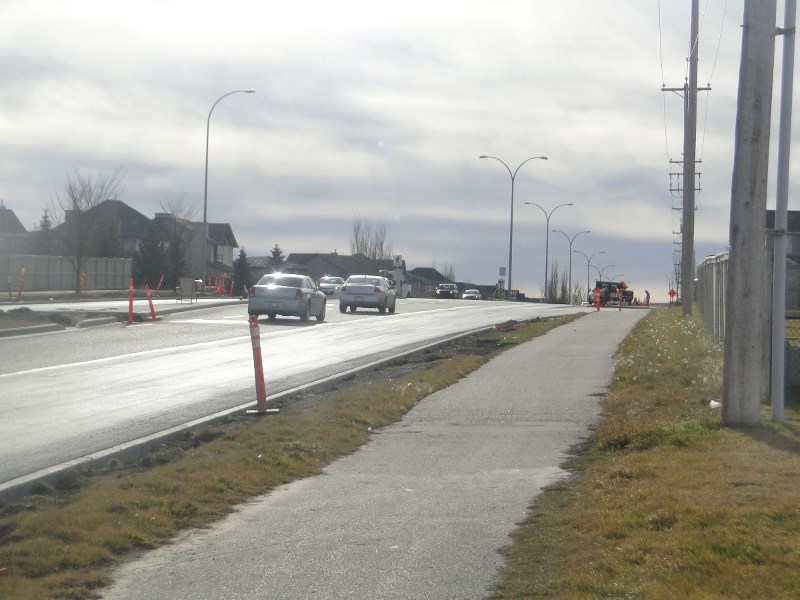 Twinning of Eighth Street in Airdrie&#8217;s southwest was completed Nov. 10.