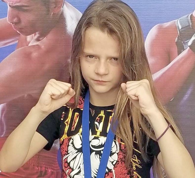 At just 10-years-old, Emily Vigneault has already made some massive strides in her Muay Thai career, training alongside older and more experienced athletes at her current gym 