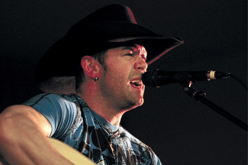 Canadian country music singer Aaron Pritchett performed for a packed Beiseker Community Hall in a fundraising concert Aug. 17. The concert raised $3,700 and benefitted the