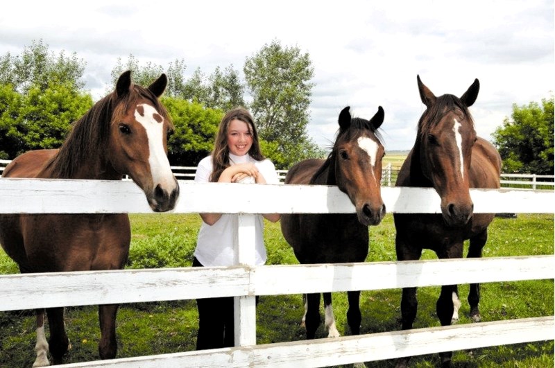 Emily Marston, 15, will be competing at the Pony Club National Dressage Championship, held in Kelowna, Aug. 13-15.