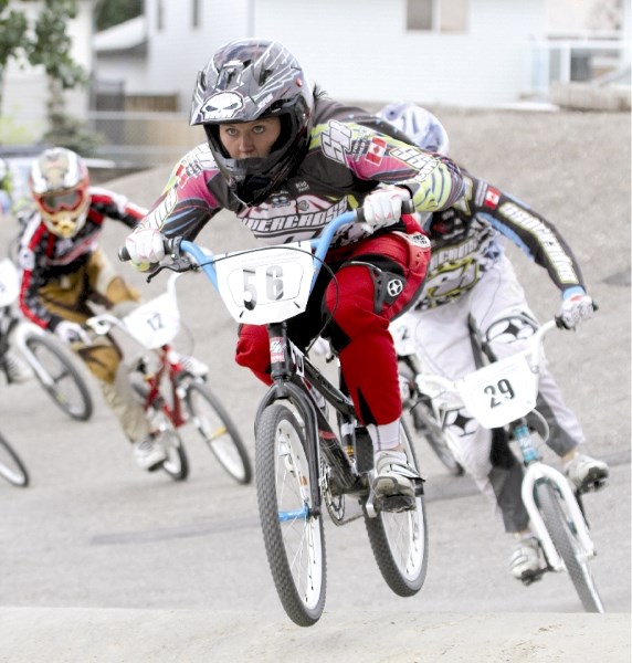The National Cycling Championships BMX were held in Airdrie, Aug. 27-29. About 500 riders from five provinces took part, including Airdrie native and Olympian Samantha Cools, 