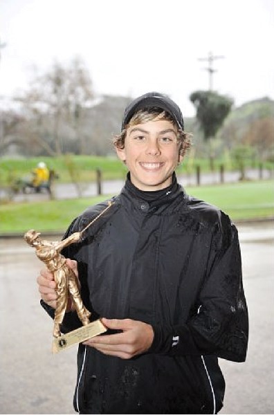 Crossfield&#8217;s Patrick Murphy won the Boys&#8217; 13-14 age group at the 2010 San Diego Junior Amateur Golf Tournament by two strokes on Dec. 30.
