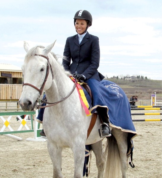 Local equestrian rider, Erika Lauer, won several championships at the Bow Valley Classic I, held May 11-15 as part of the 2011 Rocky Mountain Show Jumping (RMSJ) Tournaments. 
