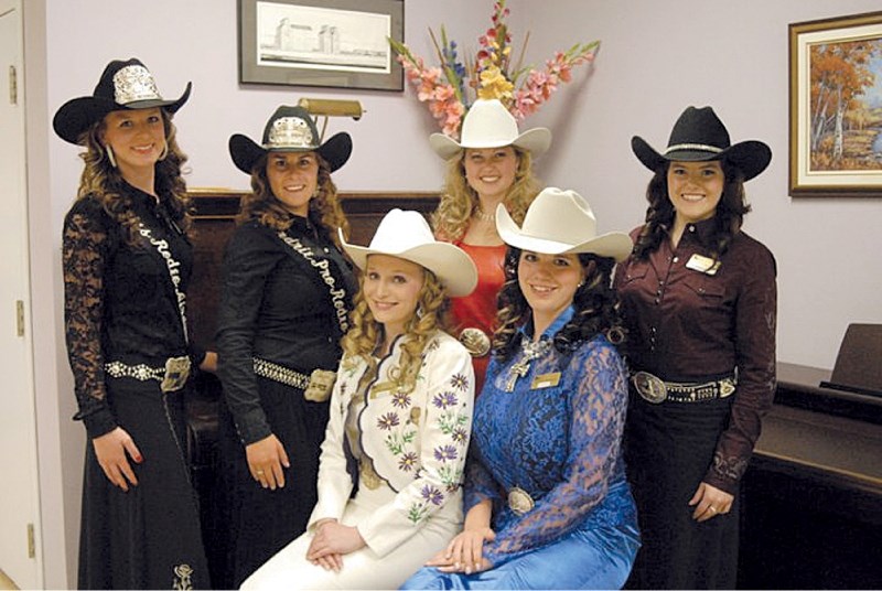 Miss Rodeo Airdrie 2010 Alicia Kuipers and 2010 Princess Melinda Carmichael will pass their crowns on to two of this year&#8217;s rodeo royalty contestants, July 2.