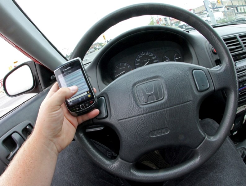 Drivers in Alberta can no longer text and drive due to a new law that came into effect Sept. 1.