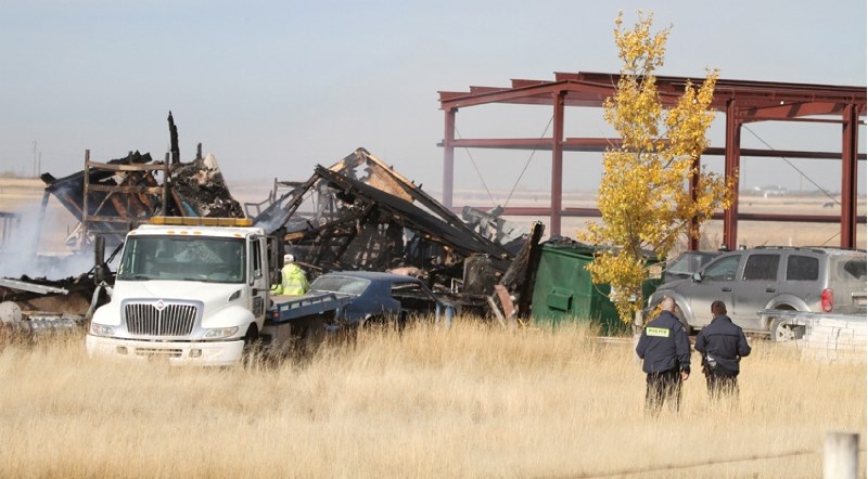 Rocky View Fire Services says the cause will remain undetermined for a fatal fire that took place near Chestermere, Oct. 14.