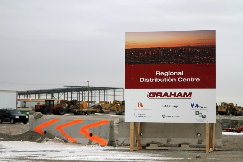 Construction has already begun on the 1.3-milllion-square-foot Target warehouse. The facility is being built in the Balzac area and will supply more than 30 retail stores in
