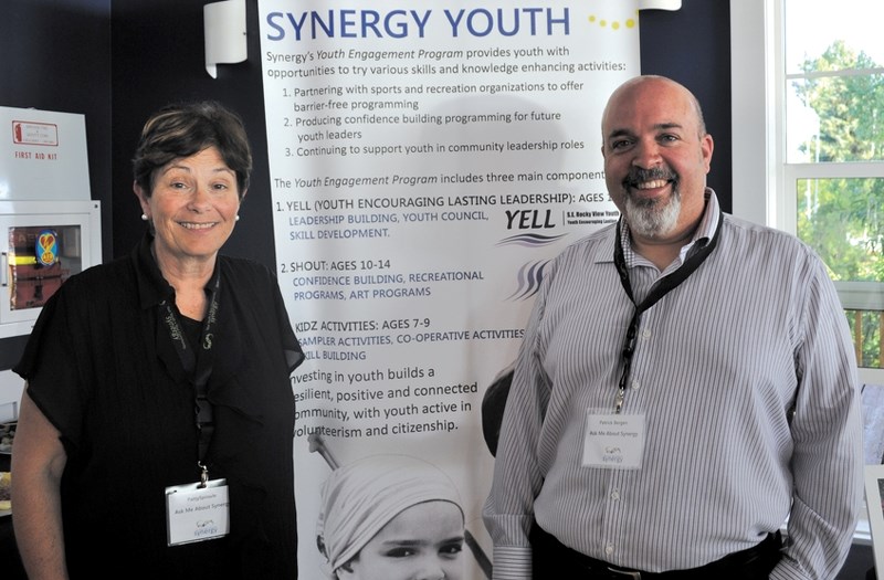 Patty Sproule and Patrick Bergen headed the launch event for Synergy on July 3 at the Calgary Yacht Club in Chestermere, which included refreshments for guests and a short