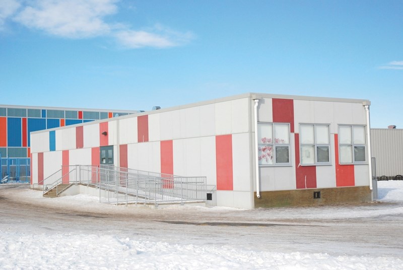 Rocky View Schools will receive eight new portables this year, like this one at Rainbow Creek Elementary School in Chestermere, thanks to a decision from Alberta Government