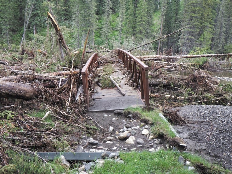 The Province annouced June 5 $10 million to redediate backcountry trails that were destroyed by the flood back in June 2013. Trail systems in Bragg Creek &#8211; including