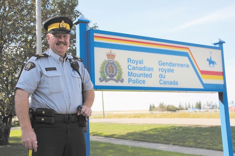 Sgt. Glen Demmon commands the RCMP detachment in Beiseker that is investigating the shooting of a six-year-old child.