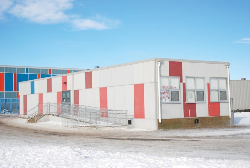 Rocky View Schools is sending an emergent capital request for 16 new portables for East Lake School in Chestermere, like this one at Rainbow Creek Elementary School in