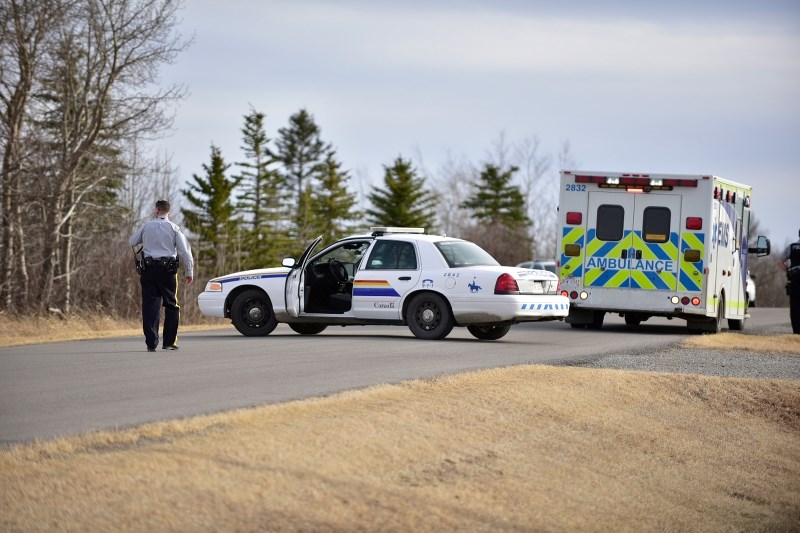 Cochrane RCMP was on the scene of a shooting at the Muslim cemetery near Cochrane March 11.