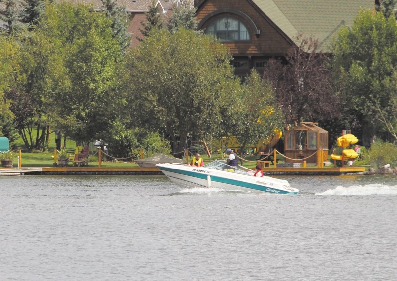 Alberta Health Services Emergency Medical Services is reminding people to be safe on the water after a near drowning July 2 on Chestermere Lake.