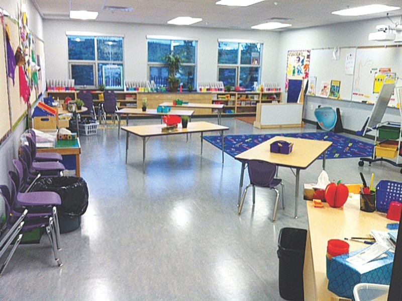 Students in kindergarten to Grade 2 have been receiving their education at the new RancheView School in Cochrane since the school year began in September.