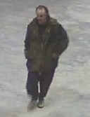 Airdrie RCMP officers are looking for this man who was captured on video surveillance allegedly stealing tools from a construction site in Balzac Oct. 14.