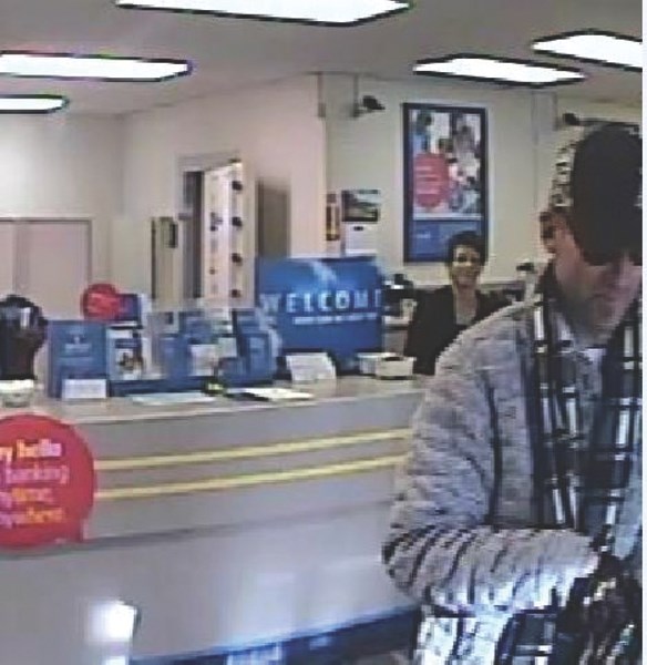 Beiseker RCMP officers are looking for this man believed to be involved in more than one theft in the area Nov. 1.