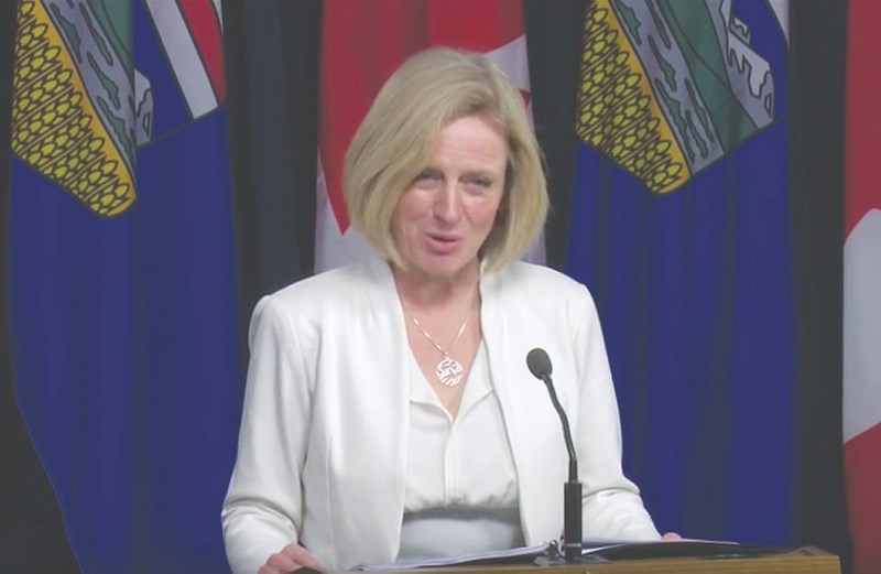 Premier Rachel Notley met with the media Dec. 14 to speak about her government&#8217;s accomplishments in 2016.
