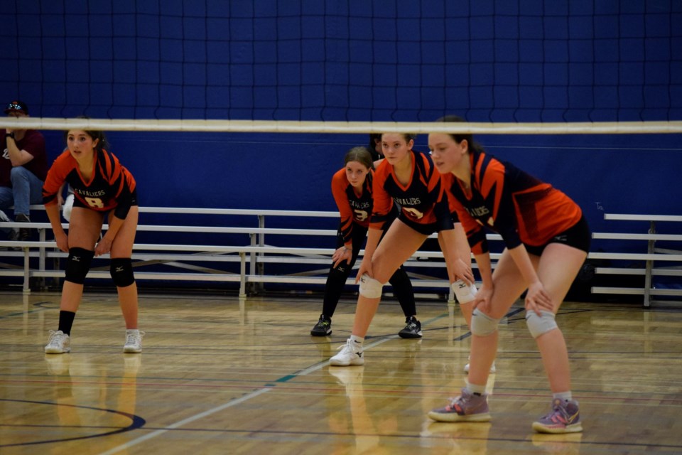W.H. Croxford hosted the 4A Zones  Girls Volleyball playoffs Nov. 17-18. Croxford's JV team played in the finals but lost to Foothills in five sets. 
