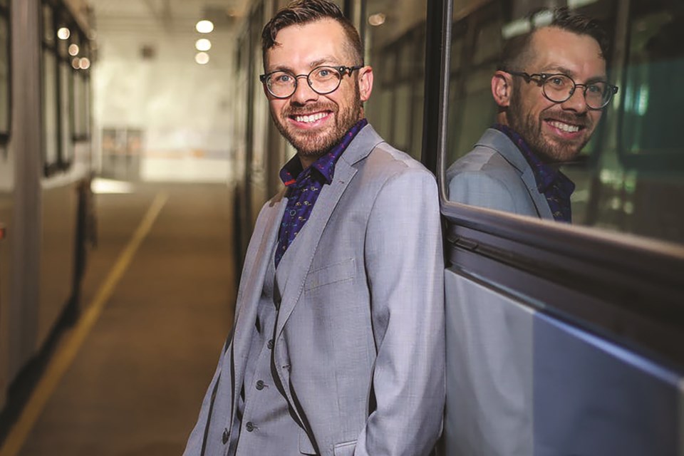 Chris MacIsaac, team leader of Airdrie Transit, has been recognized as one of Mass Transit Magazine's 40 under 40. 