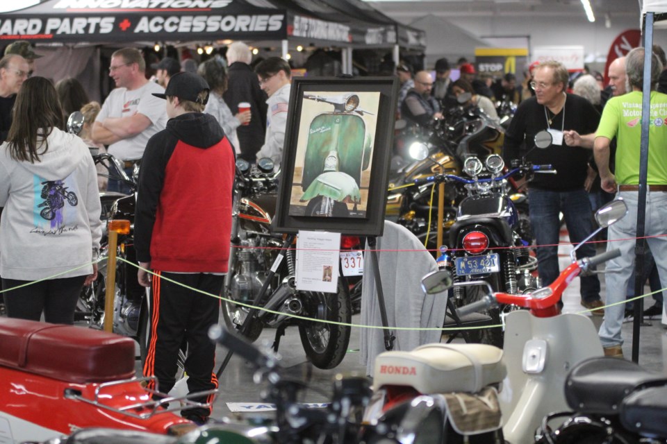 The Move Your Soul Community Motorcycle Show was well attended in Balzac on Feb. 4.