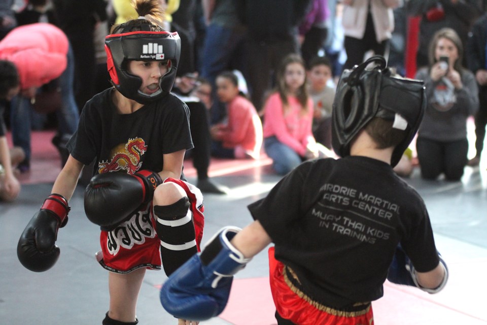 The Airdrie Martial Arts Centre hosted an all-ages kickboxing and Muay Thai tournament on Saturday. Athletes came from all over western Canada to compete.
