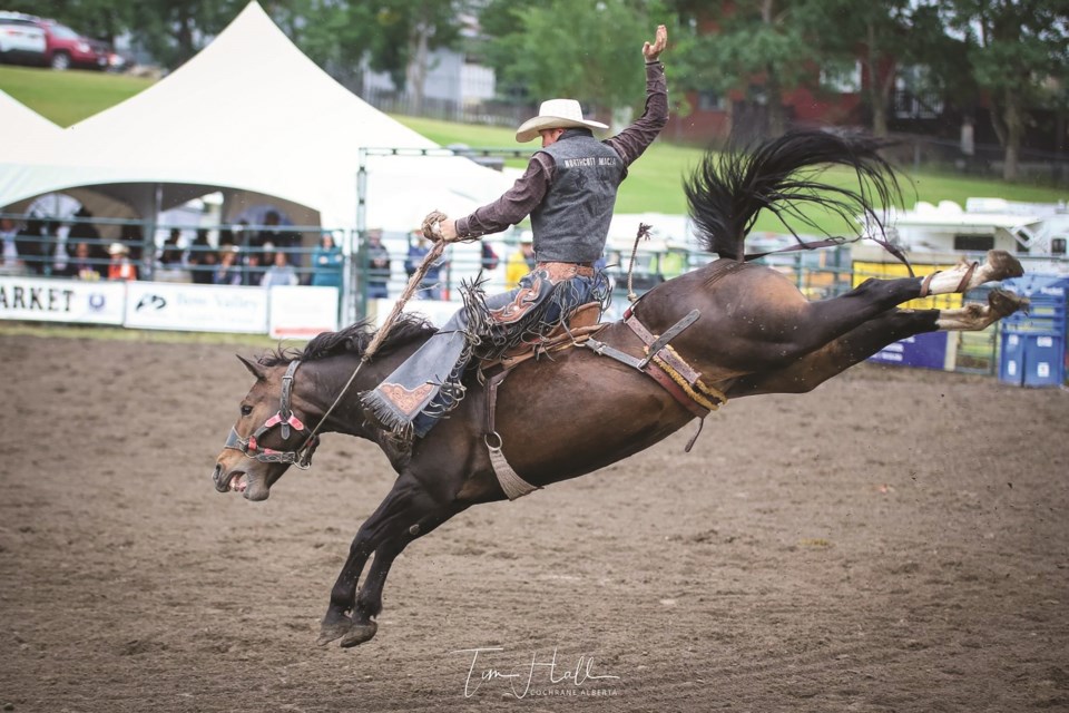Spectators can expect all the traditional rodeo events to be back for this yearâs return of the Cochrane Lions Rodeo. 