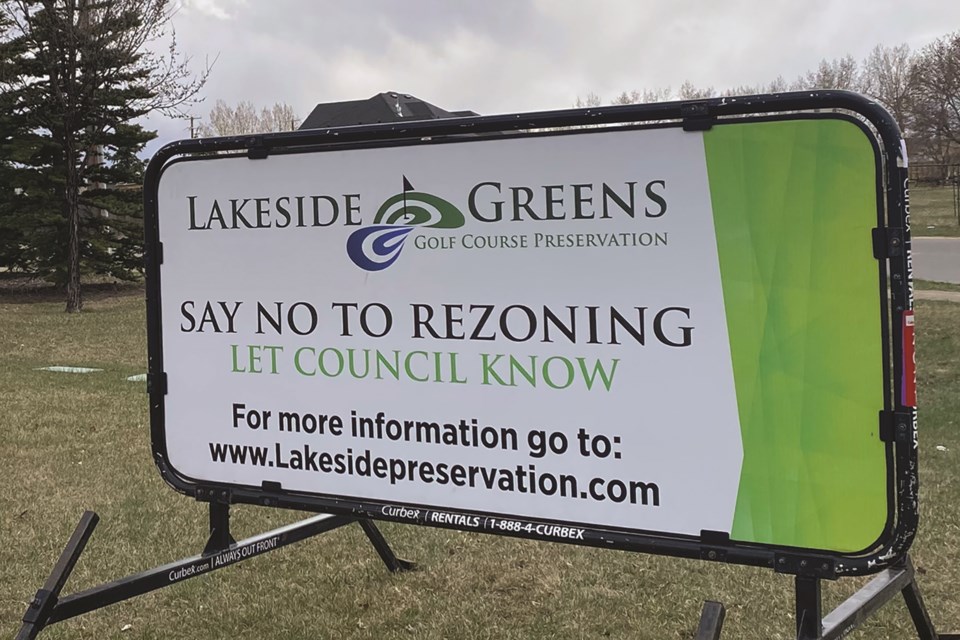 Lakeside Greens Golf Course Preservation Society has implemented advocacy efforts against proposed redevelopment of Lakeside Golf Club this summer. 