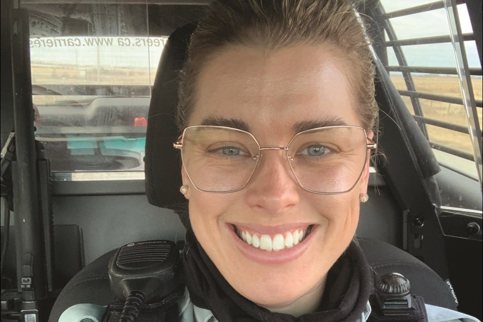 Const. Samantha Lawrence is Crossfield's new RCMP liaison. She has spent the last five years working for the Airdrie RCMP detachment and is looking forward to serving Crossfield residents. 

