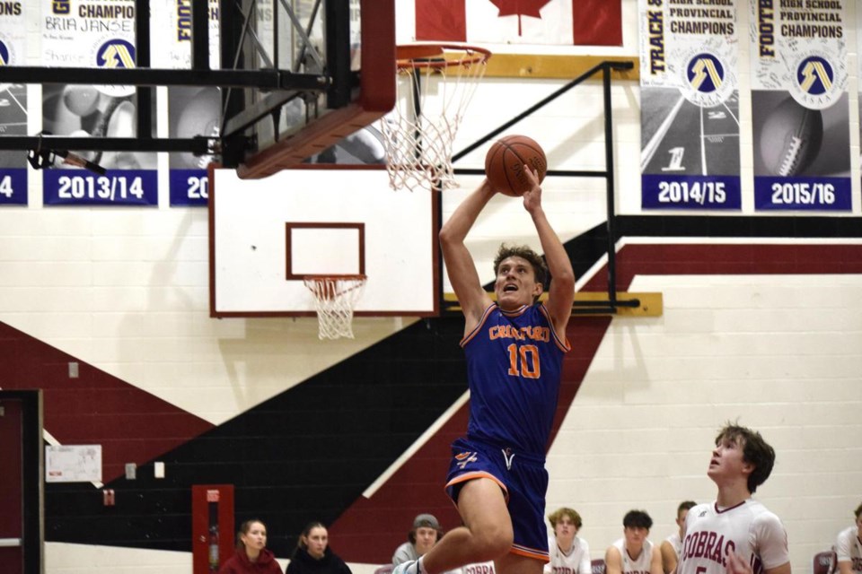 Croxford High Sr. boys basketball is currently undefeated and play Cochrane January 16.