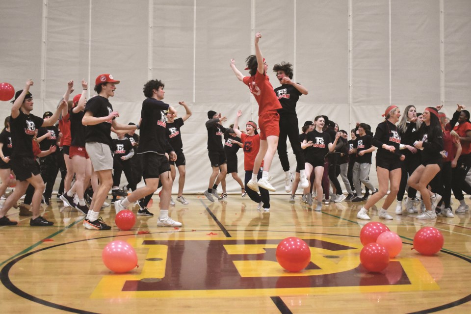 Edge School hosted its annual Winter Olympics event on Feb. 23, featuring a friendly competition between students. 