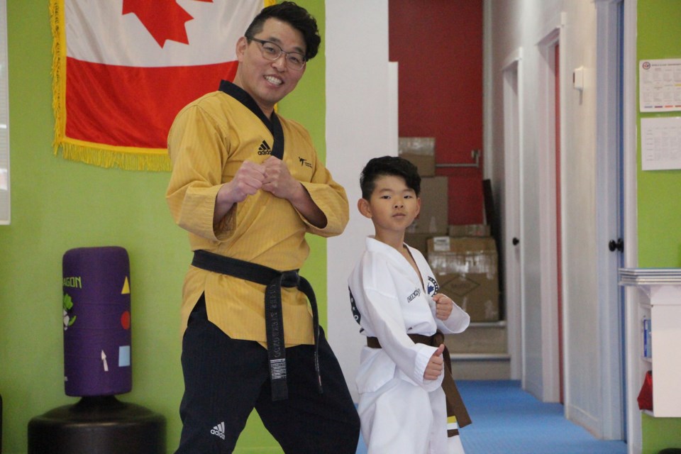 Eight-year-old Lian Chae recently competed in a provincial taekwondo competition taking home both gold and silver medals.