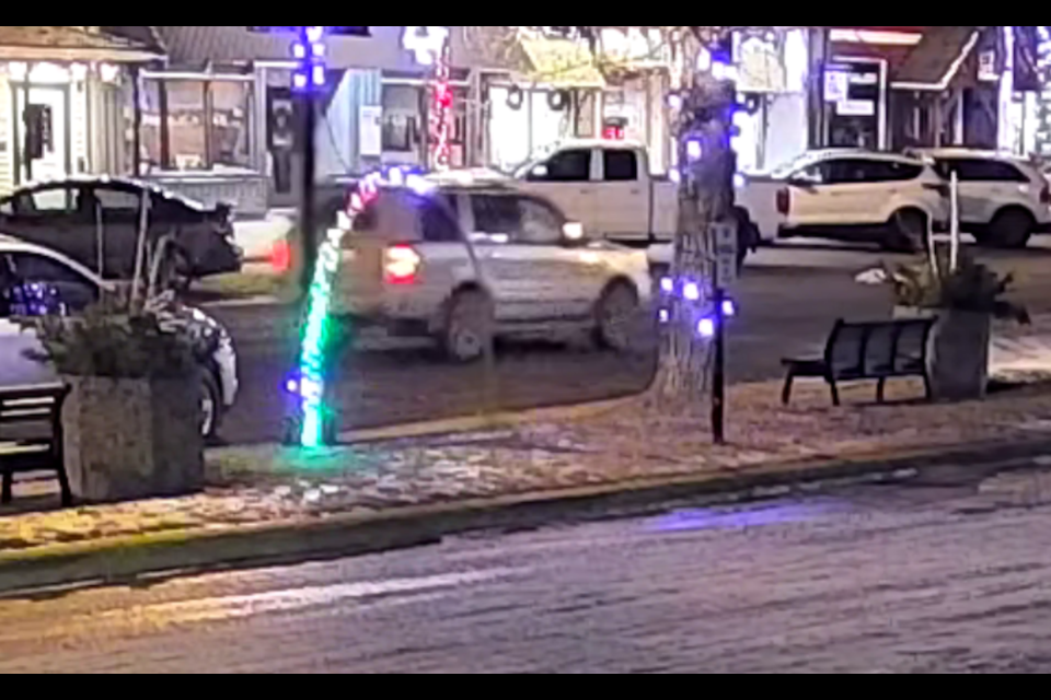 Cochrane RCMP is seeking the public’s assistance in identifying the driver and vehicle.