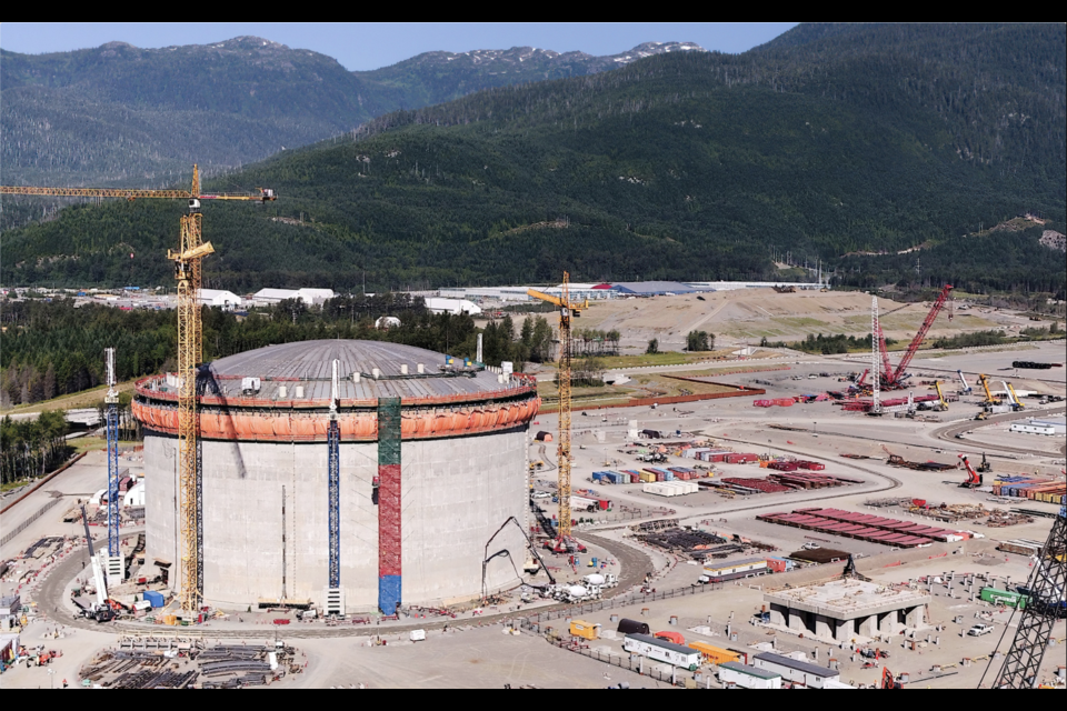LNG Canada is on track to complete its liquified natural gas export terminal in Kitimat "by mid-decade," the company's CEO says.