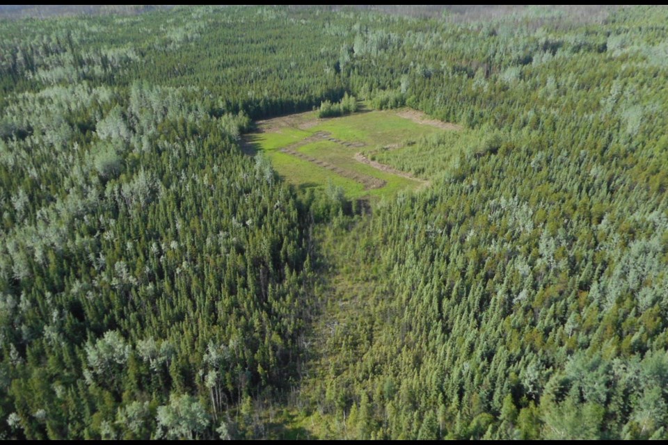 A decommissioned orphan well site. (Supplied)