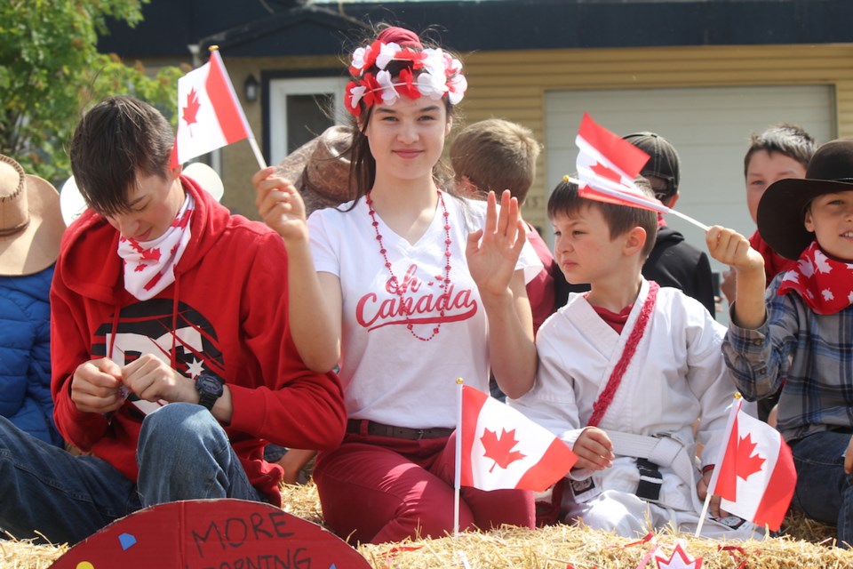 Fort St. John Canada Day Parade 2022.