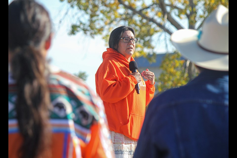 National Day for Truth and Reconciliation in Fort St. John, Sept. 30, 2022.