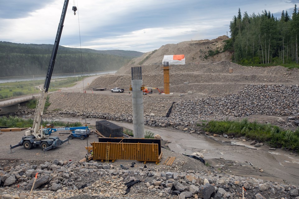 SiteC-LynxCreekPiers-Aug2021